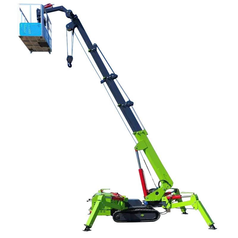 Customized 3 Ton Crawler Spider Crane Electric Mobile Crawler Spider Lift Machine With CE Certification