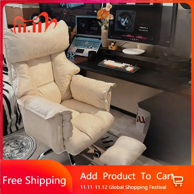 

Aesthetic Armrest Office Chair Tall Support Modern Designer Armchair Gaming Chairs Recliner Unique Silla Oficina Hotel Furniture