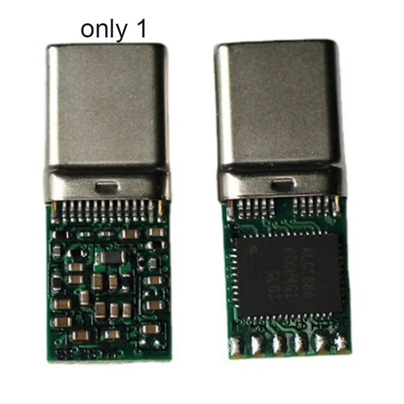 Excellent-ALC5686 Chip Type-C Digital Audio Headphone Plug DAC Decoding Connector Adapter