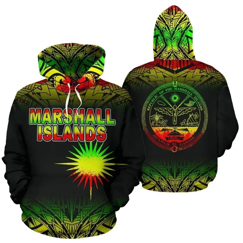 

3D Printed Maoli Flag Polynesian Tattoo Hoodies Polynesian Flag Totem Graphic Hooded Hoody Kid Fashion Cool Pullovers Hoodie Top