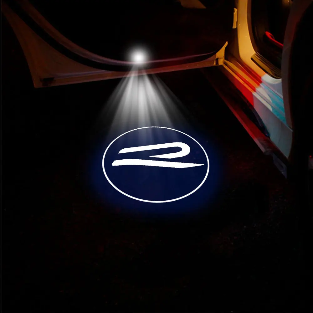 LED Car Door Logo Welcome Light Laser Projector Lamp For Volkswagen GTI R VW Golf 5 Polo Tiguan Jetta Touran Passat Beetle Rline - view 6