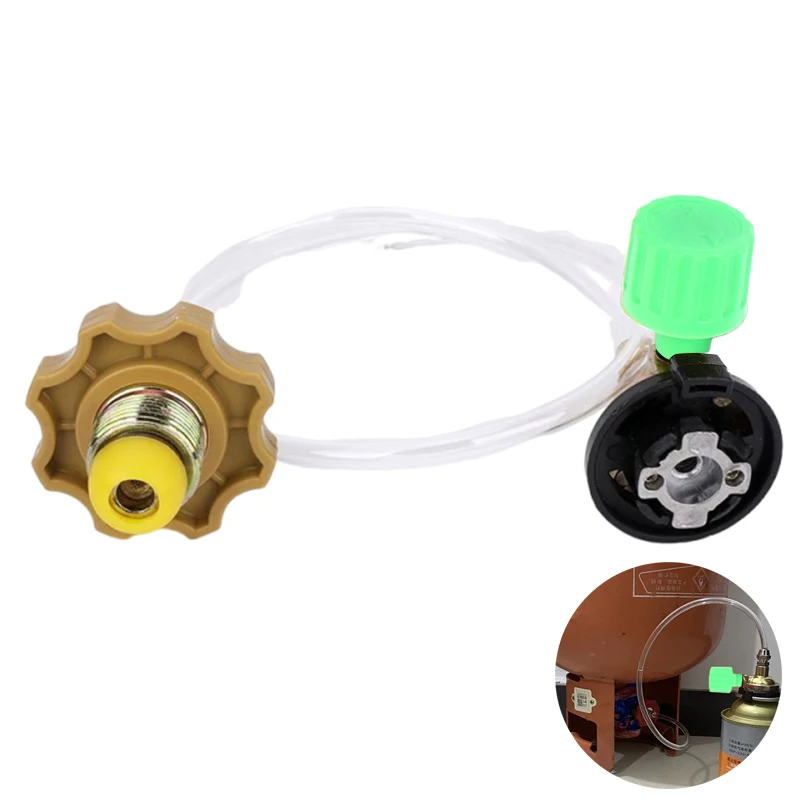 في الهواء الطلق التخييم موقد غاز البروبان عبوة محول خزان محول اسطوانة غاز ملء شحن علبة الموقد الملحقات