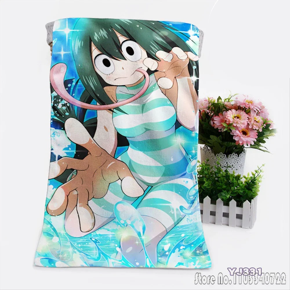 Anime My Hero Academia Bath Towels Microfiber Beach Swimming Towel Decor for Kids Gift 75x150cm