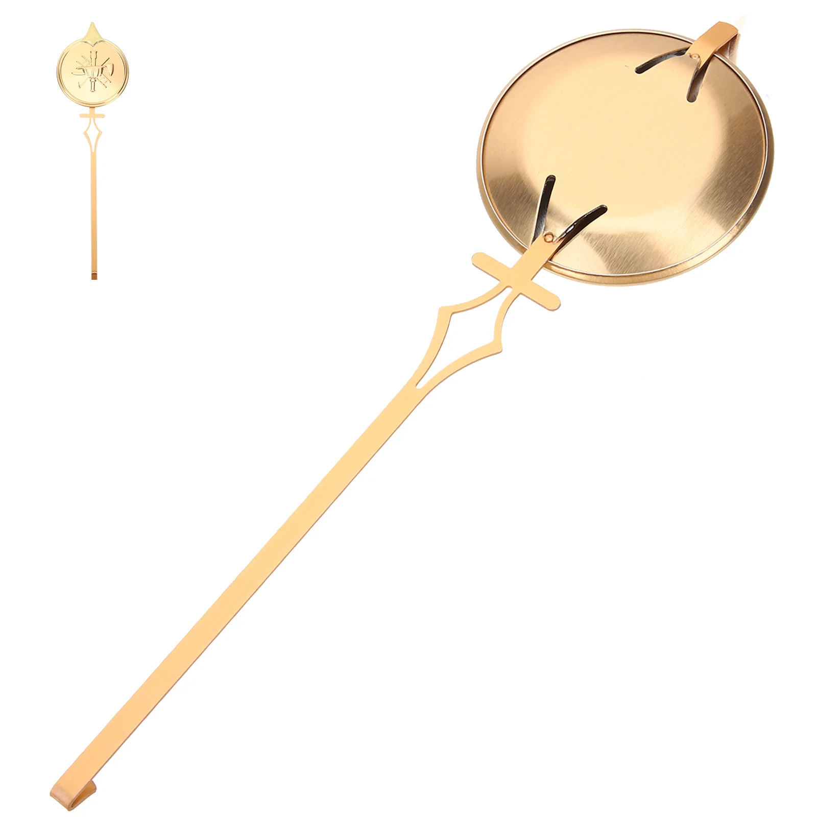 

Lightweight Pendulum for Clocks Steel Large Replacement Quartz Metal Accessories