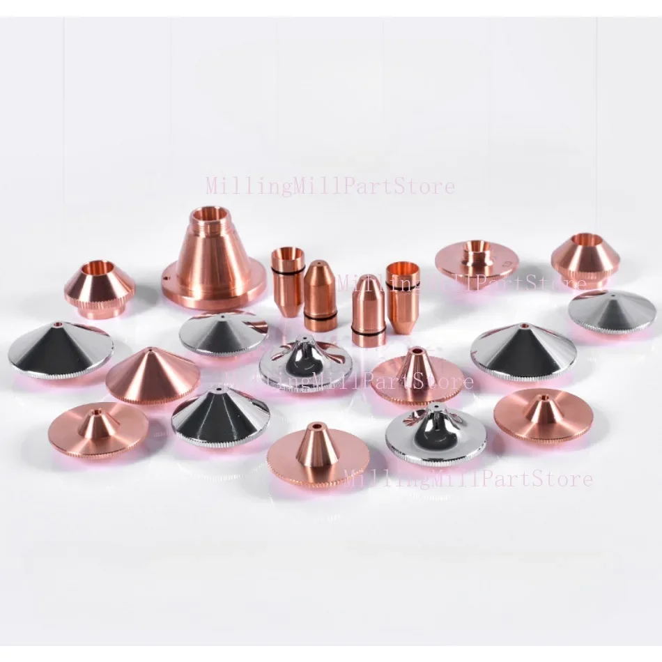 Laser Cutting Nozzles Single Double Layer Fiber Cutting Machine Head Laser Nozzles 1.5 For Fiber Laser Machine Head