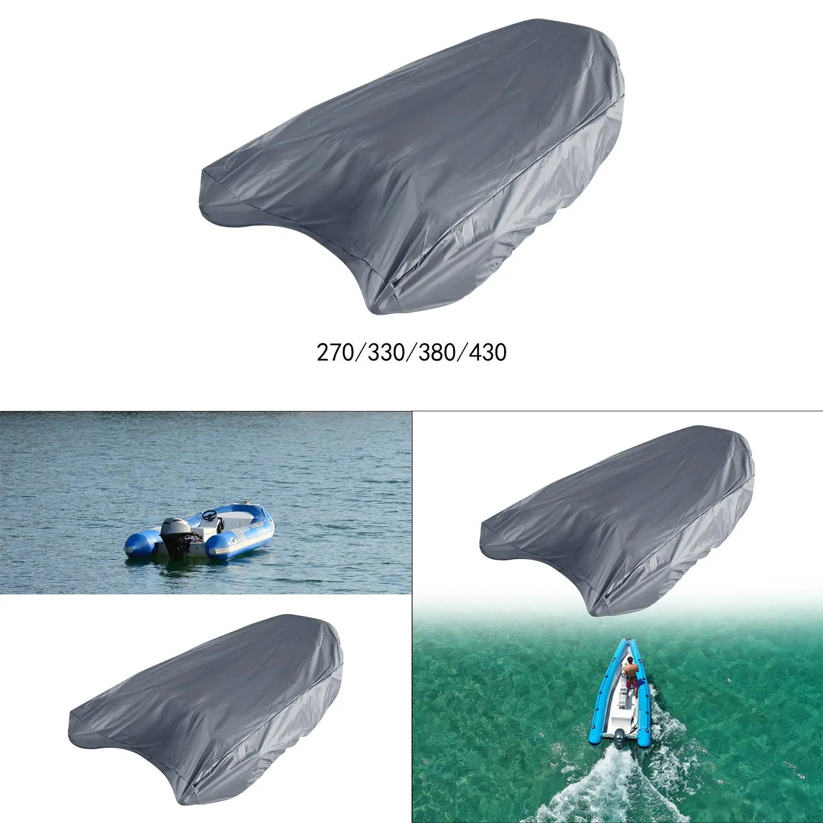 Inflatable boat cover navy blanket, outdoor storage coverage navy marine