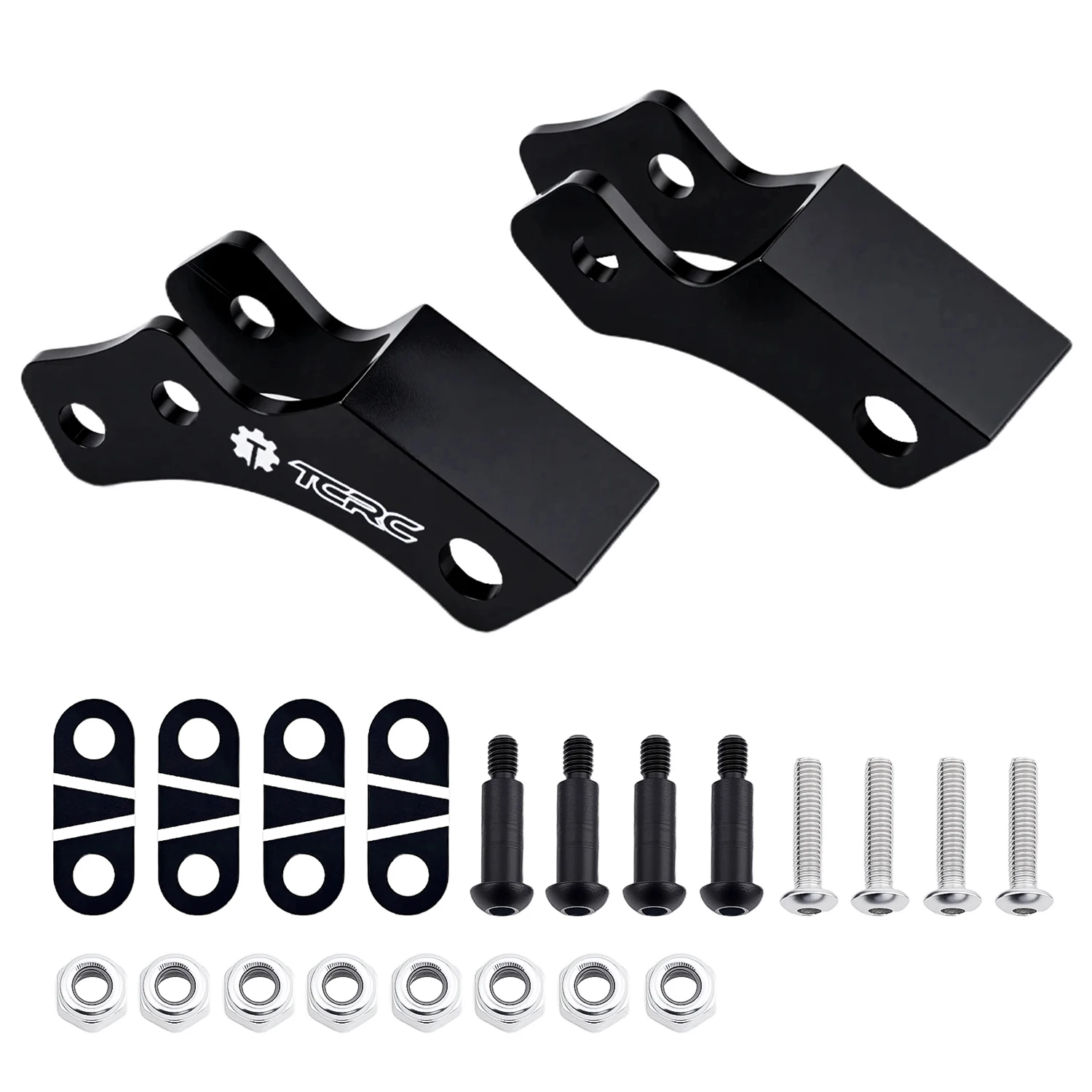 

TCRC 7075 Aluminum Reverse Mount Spring Hanger Conversion Kit for 1/10 RC4WD TF2&TF2 LWB