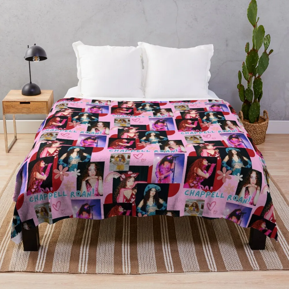 

Chappell Roan Collage Throw Blanket
