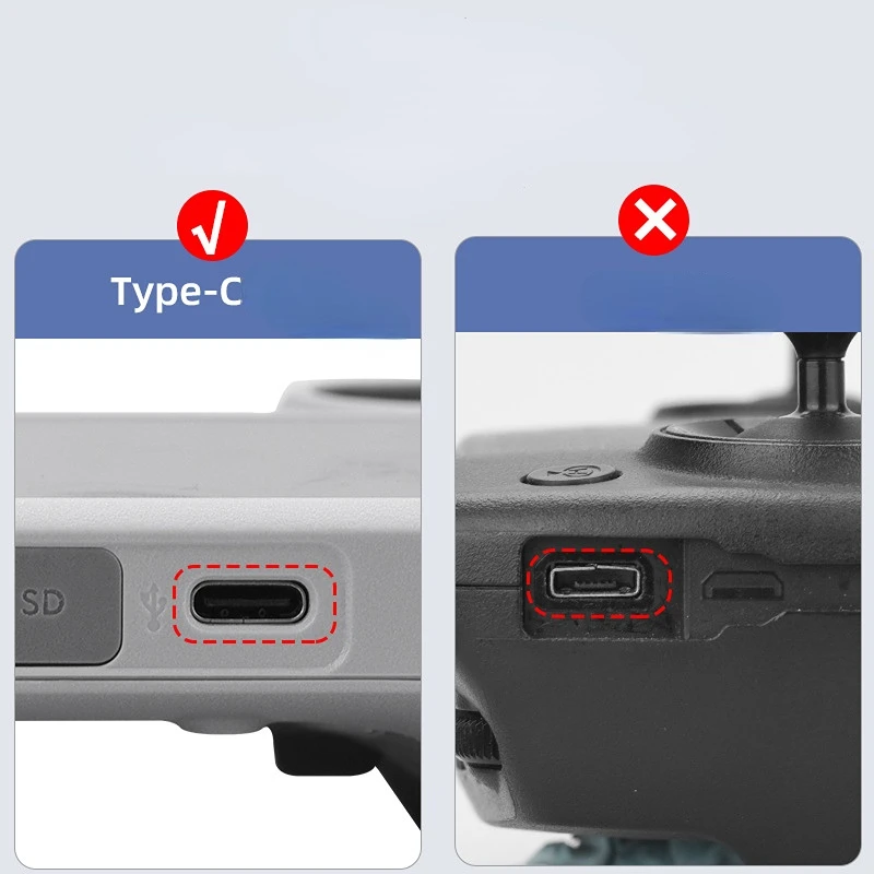 1Pair For DJI Mini 3 PRO Dust Plug RC/RC-N1 Battery Plug For DJI Mini3 Pro Charging Port Dust Plug Moisture-proof Protection