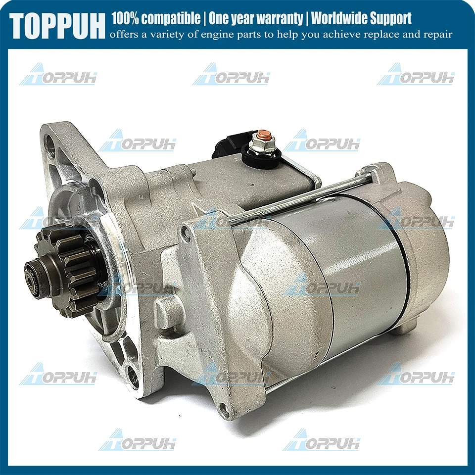 119740-77020 New Starter Motor For Yanmar 3TNV70 3TNV76 ENGINES 428000-3310 119450-77010 12V 1.4KW 15T