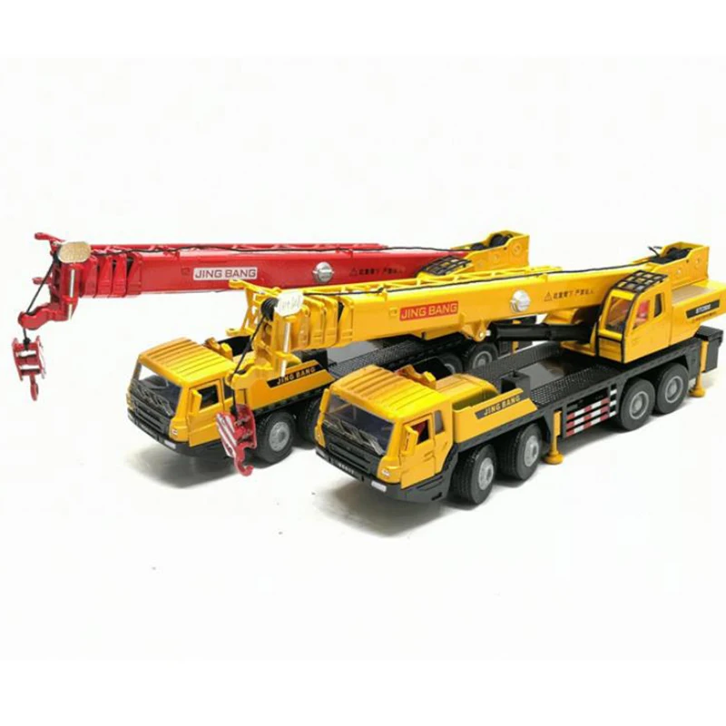 High Simulation 1:50 Alloy Engineering Crane,Crane Children\'s Toys,Collection Gifts,Scene Ornament