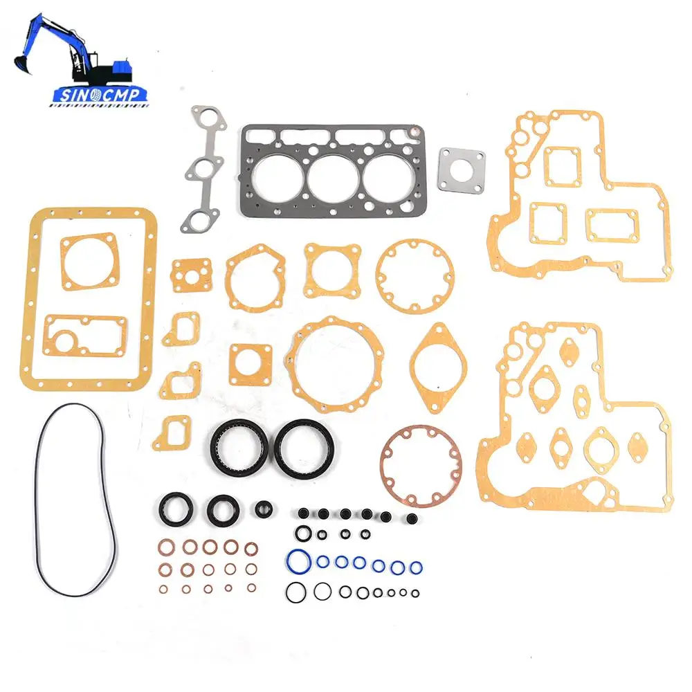 

Engine Gasket Kit For Kubota D850 D1100 Engine B1550D B1550E B1550HST-D B1550HST-E B6200D 6200E B6200HST-E Tractor KH35 Bagger