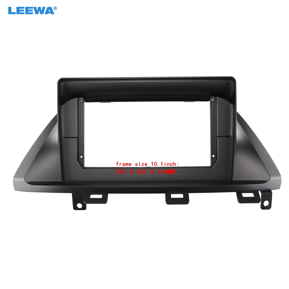 LEEWA Car Radio Stereo 2Din Fascia Frame for Honda Odyssey 05-10 (LHD,American Version) 10.1