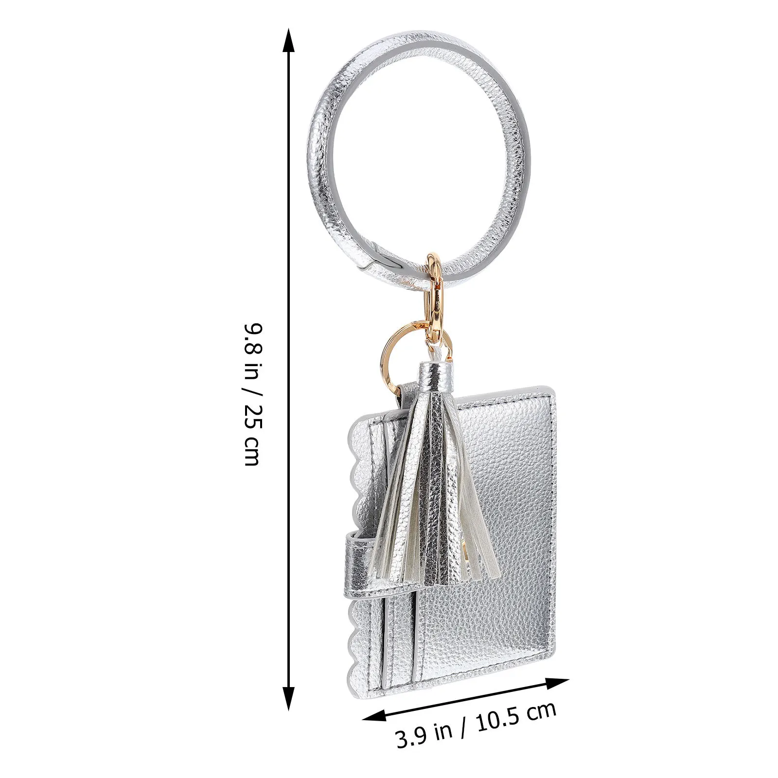 المرأة بو شرابة مخلب المحفظة محفظة سوار المعصم عملة حامل بطاقة حقيبة يد أنيقة أنيقة في الهواء الطلق حمل