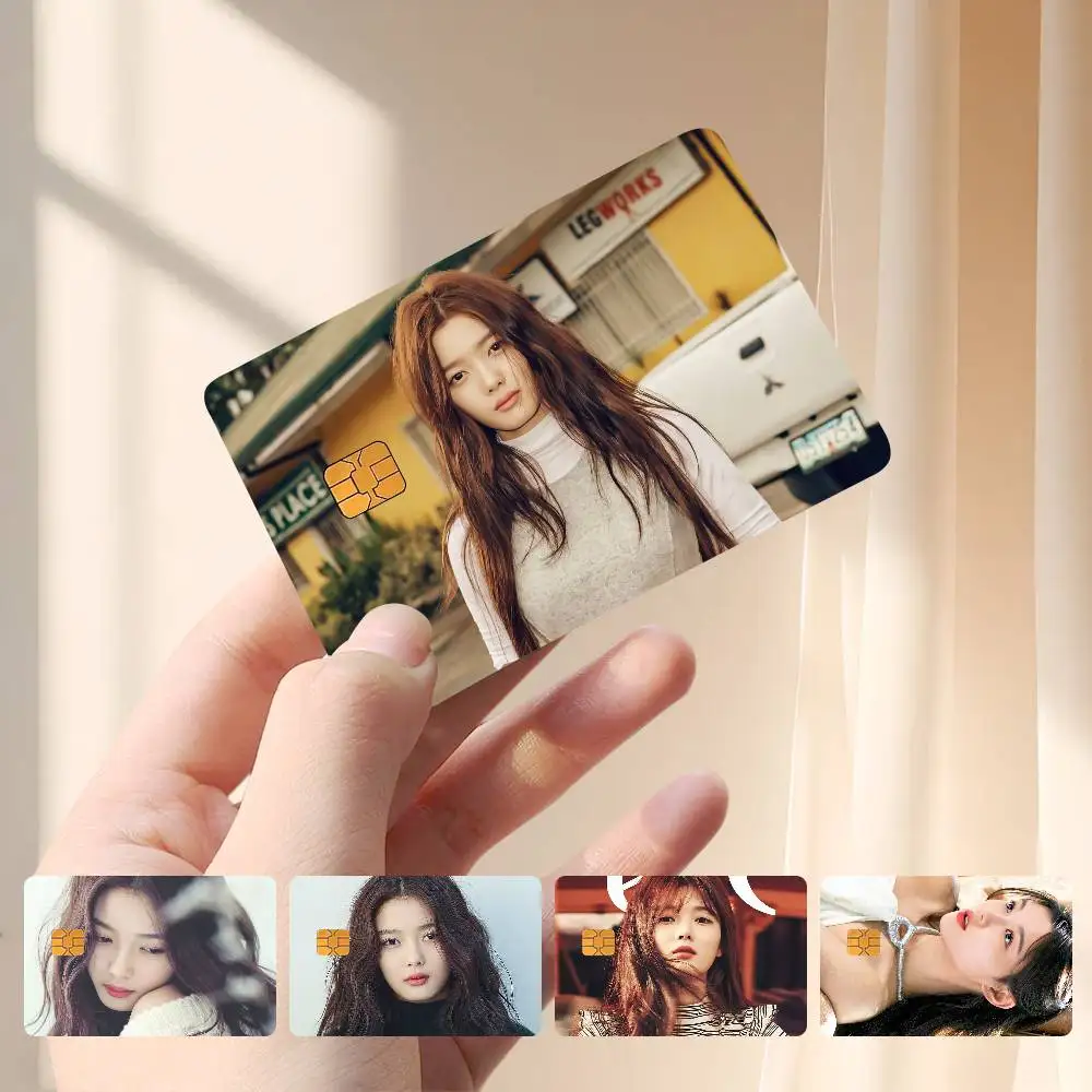 K-Kim Y-Yoo-jung Card Stickers Credit Card Protector Stickers Resist Scratches And Abrasions