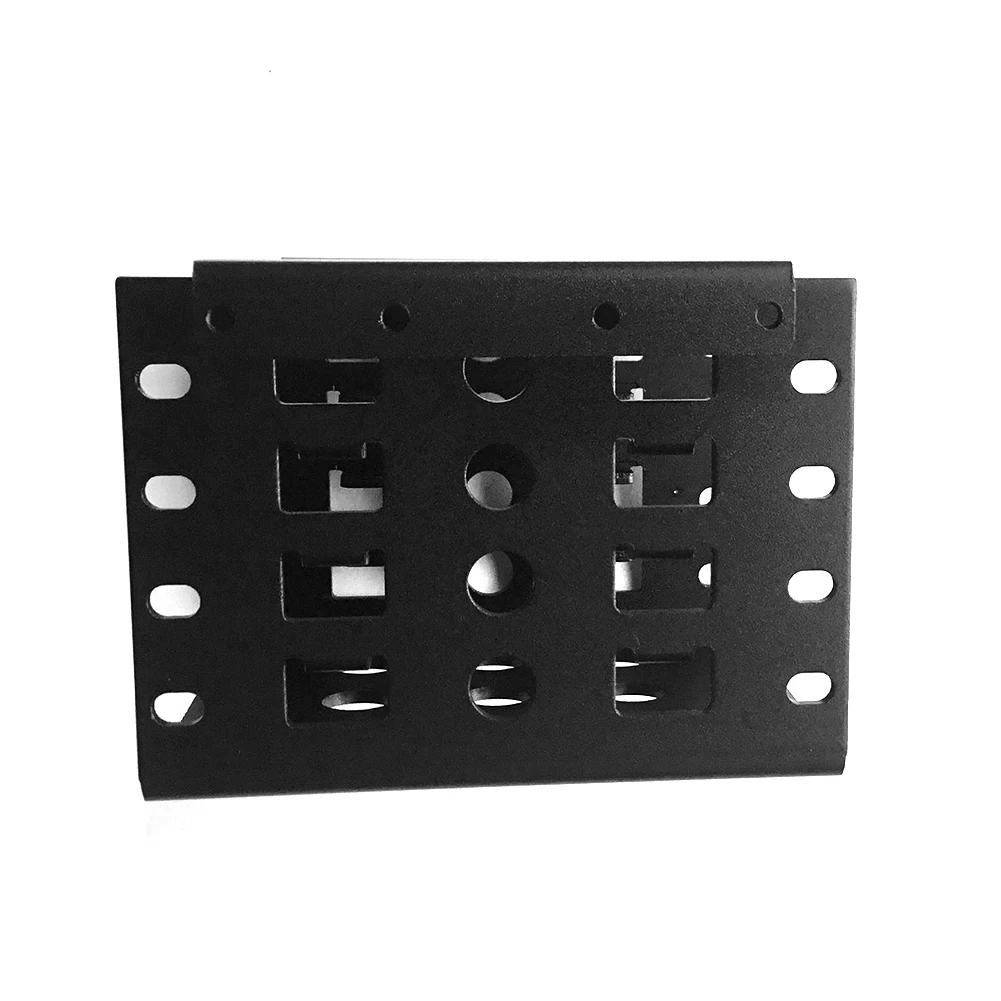 Suporte adaptador de 4 baias de 2,5 polegadas a 3,5 polegadas Bandeja Caddy para gabinete de disco rígido SSD