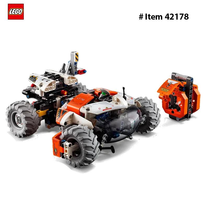 LEGO 42178 Technic Surface Space Loader LT78 Building Set, Space Toy for Adventure, Construction, Exploration and Building