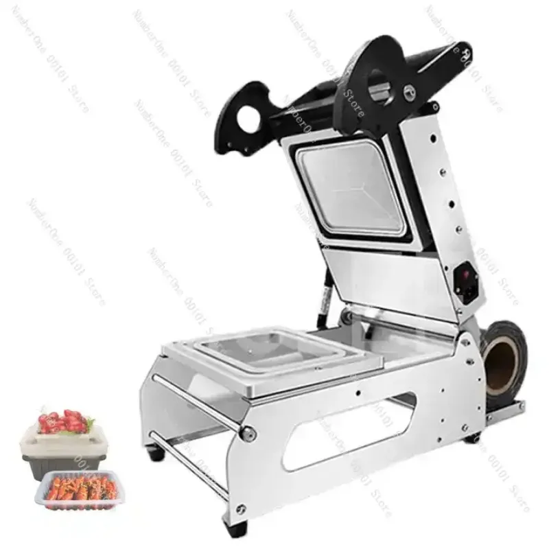 High Quality Tray Packaging Sealer Manual Plastic Container Food Lunch Box Tray Sealing Machine