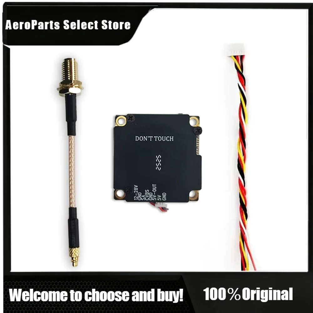 AeroParts5W VTX 5.8GHz 80CH Power Adjustable FPV Video Transmitter for D-rones