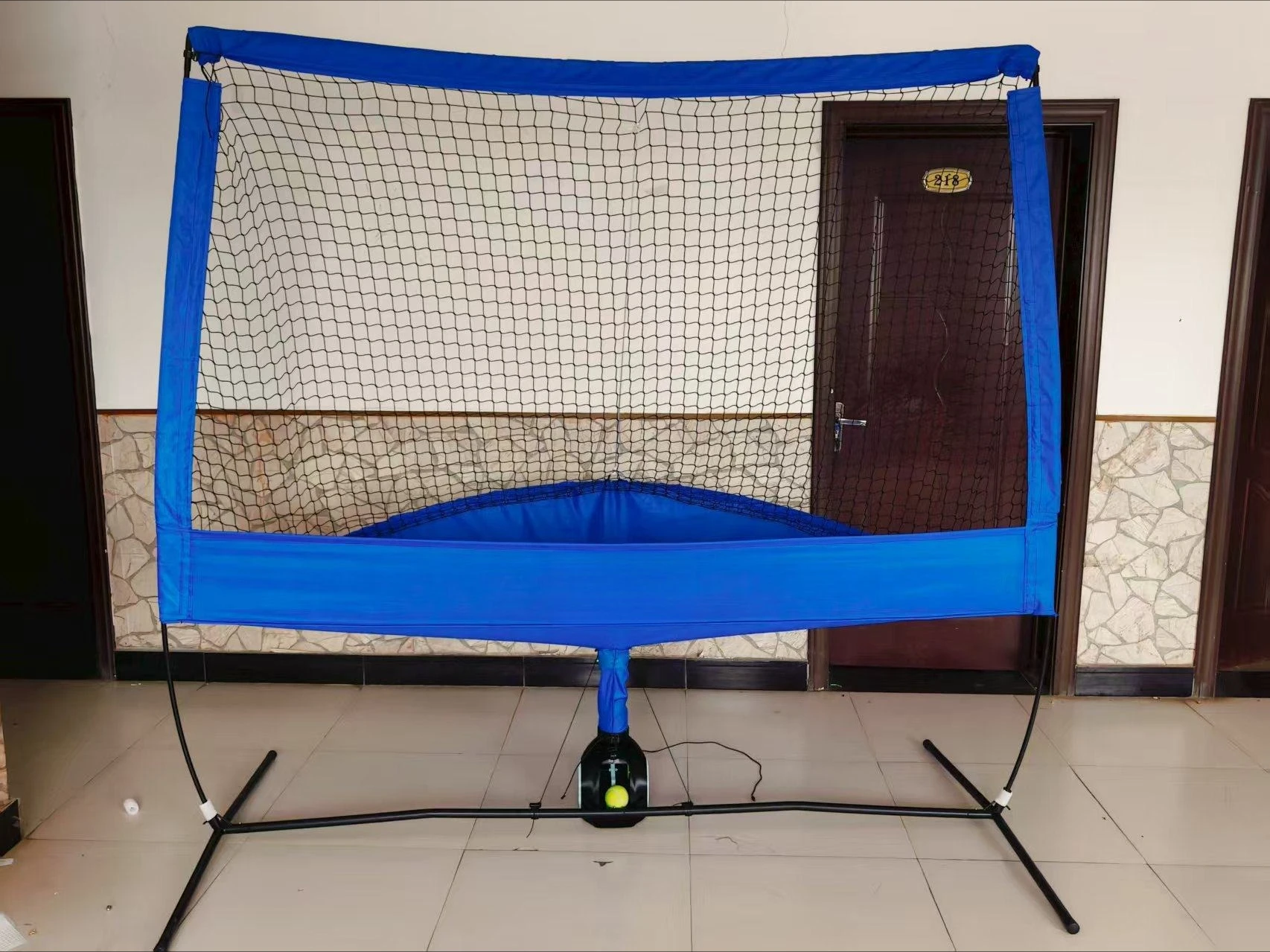 Automatic Tennis Ball Feeder Portable Tennis Throwing Machine Training Equipment