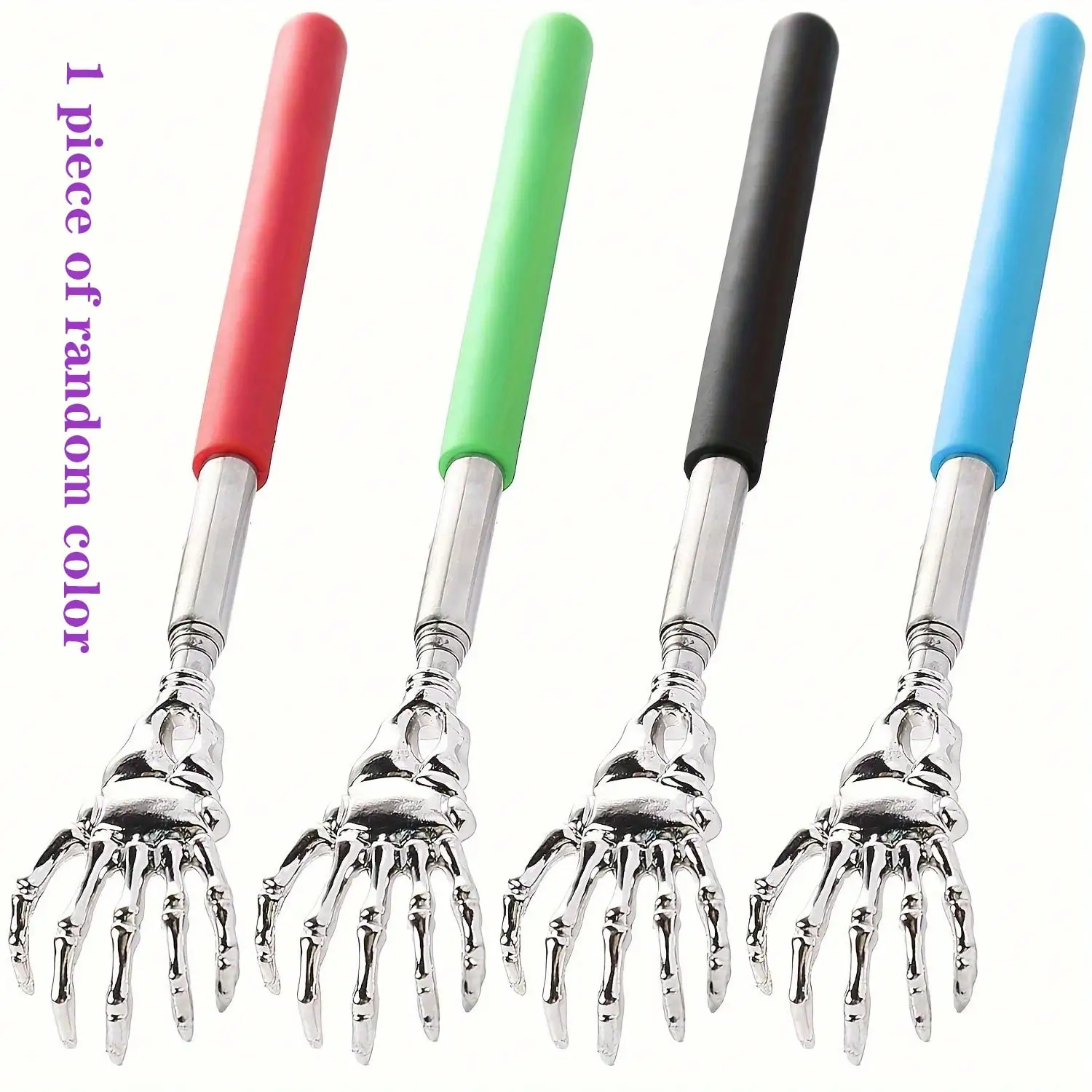 Ghost Hand Stainless Steel Telescopic Scratching Massager Stainless Steel Scratcher Ghost Hand Stainless