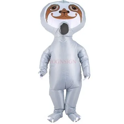 Sloth Inflatable เสื้อผ้าการ์ตูนตุ๊กตาแต่งตัวเสื้อผ้าเดิน Props Shopping Mall Celebration Store งานปาร์ตี้เสื้อผ้า