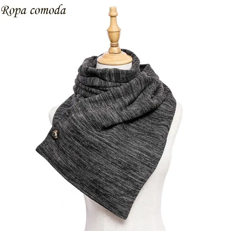 

MXMA Fashionable Warmth Neckerchief Elegant Women Modern Scarves Unique Scarf