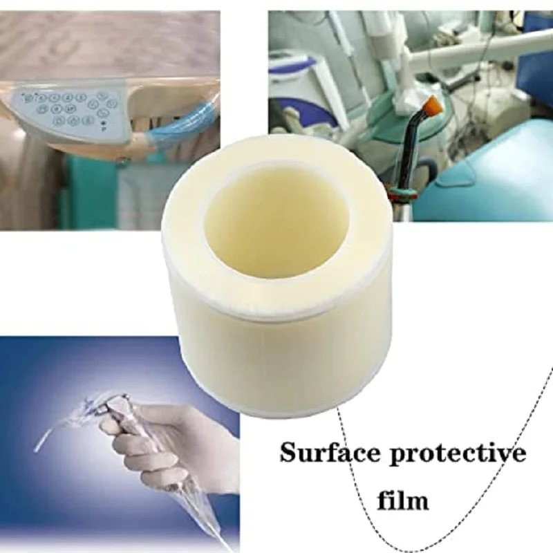 Одноразовая защитная полиэтиленовая барьерная пленка для стоматологических тату-макияжа, 1200 листов/рулон, (1 лист = 4 дюйма x 6 дюймов)