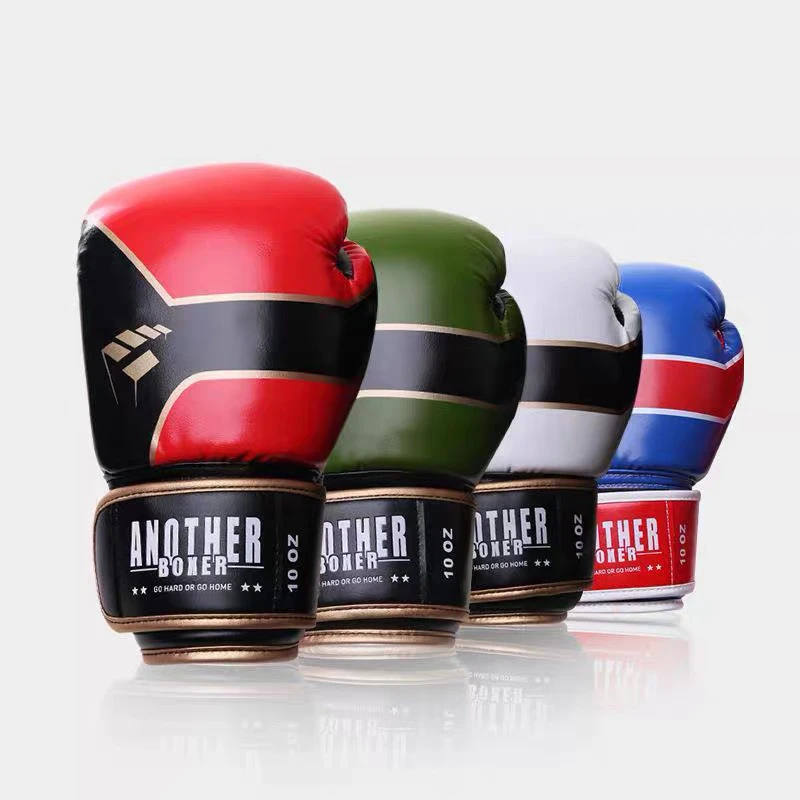 Premium PU Leather Boxing Gloves 4OZ -14OZ Punch Bag Gloves Unisex Boxing Training Gloves for Sparring Muay Thai Kickboxing MMA