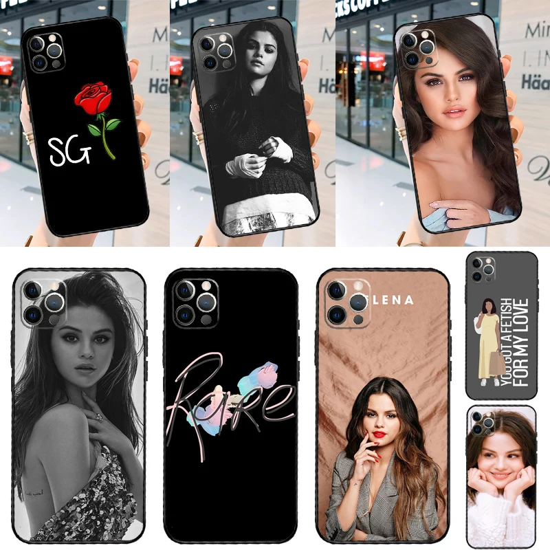 Selena Gomez Phone Case For iPhone 13 11 12 14 15 16 Pro Max Mini XR XS X Plus Back Cover Fundas