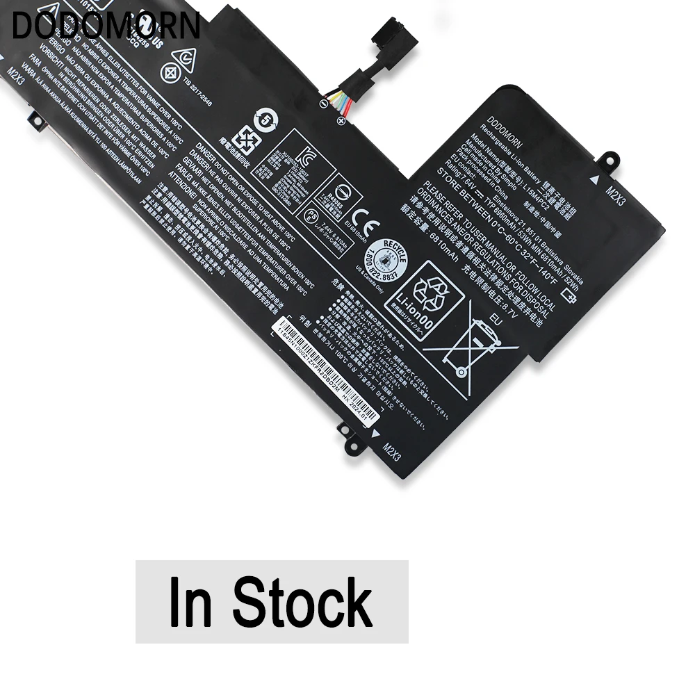 DODOMORN-batería para ordenador portátil, pila para Lenovo ThinkPad Yoga 710-14IKB 710-14ISK 710-15IKB 710-15ISK 710-14ISK-IFI 710-14ISK-ISE, L15M4PC2