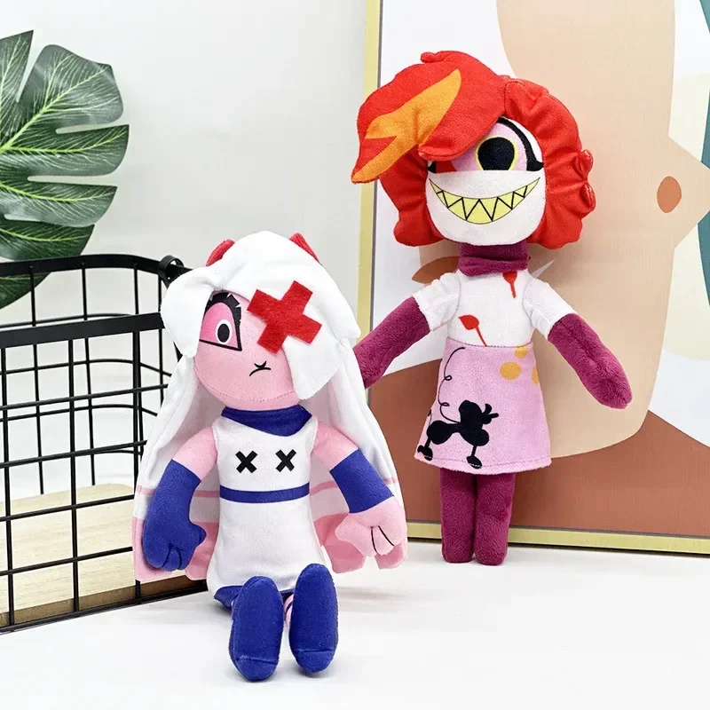 Hot Sale Hazbin Hotel Husk Meow Husk Meow Plush Toys Cute Cartoon Plushie Dolls Soft Stuffed Anime Periphery Kids Birthday Gifts