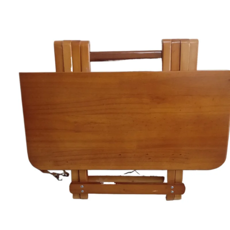 

Folding table outdoor portable portable solid wood folding dining table household square round