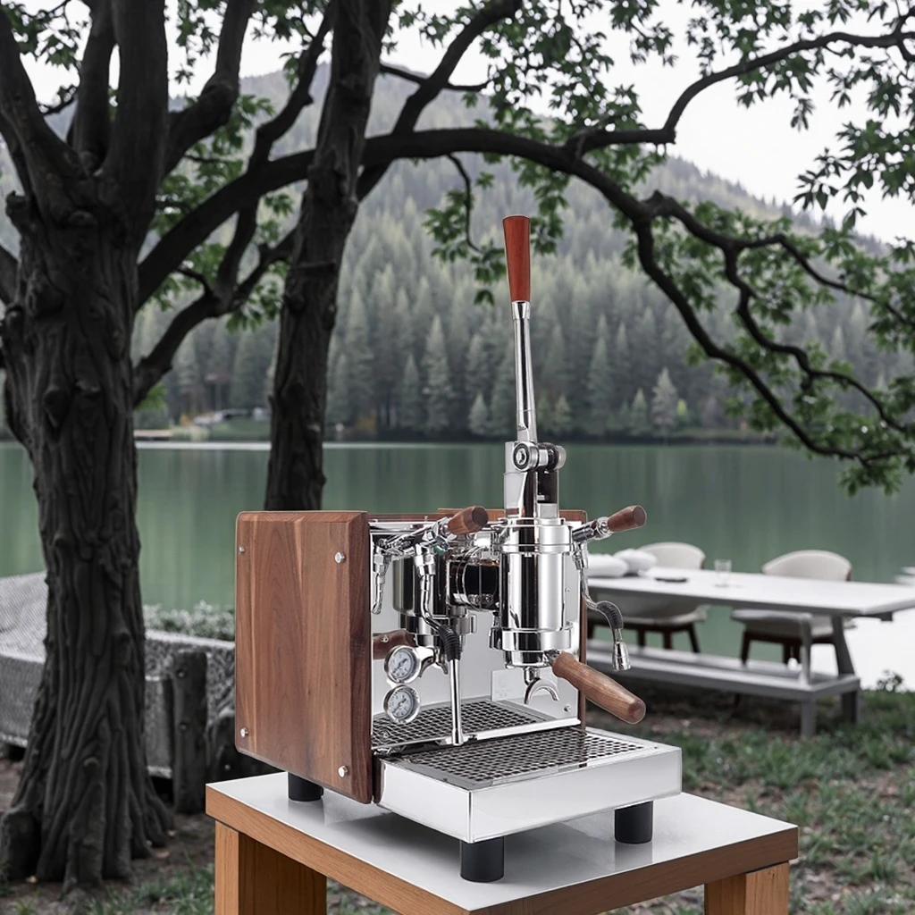 

Restaurant Barista Lever Italian Coffee Maker Semi Automatic Commercial Espresso Coffee Machine