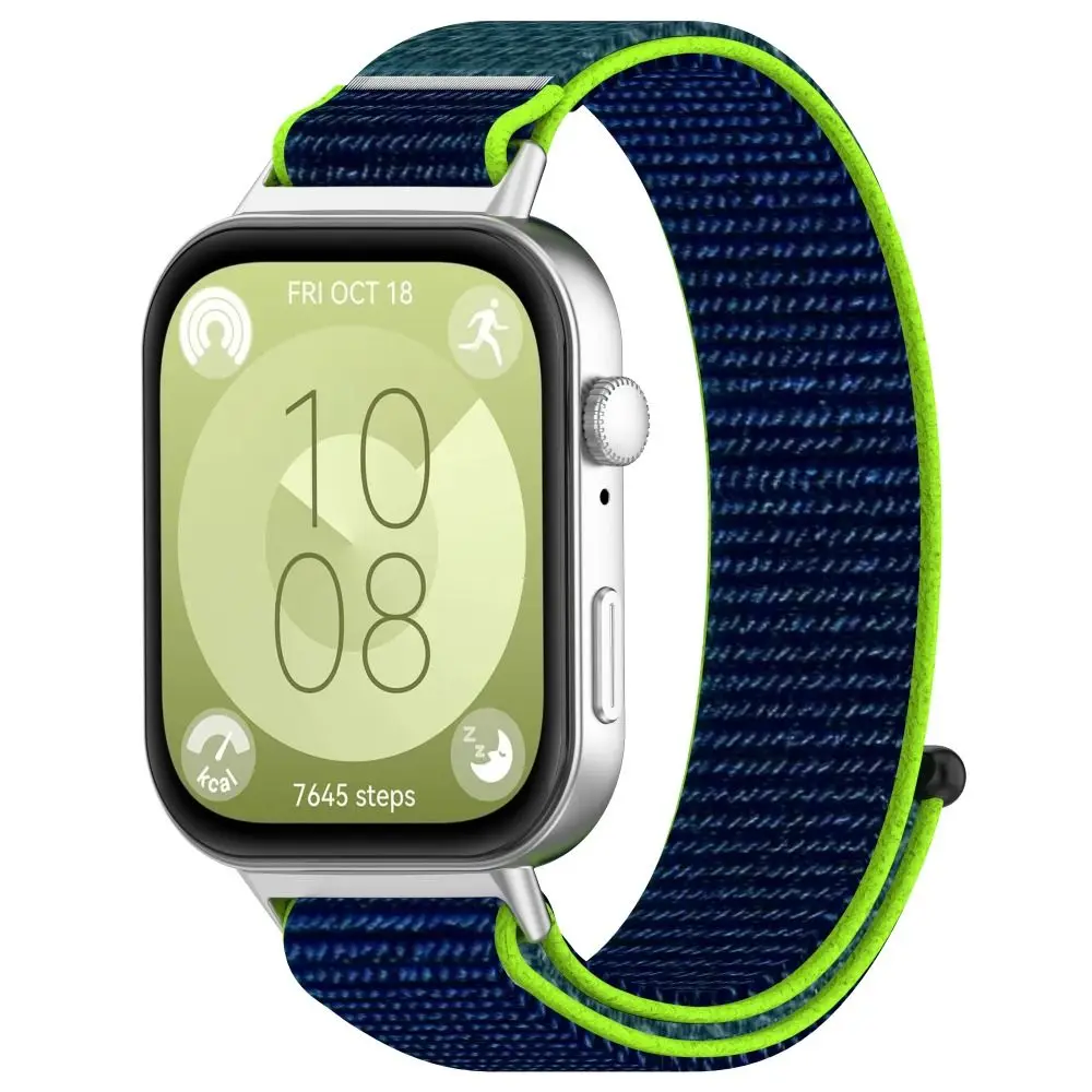 Soft Nylon Nylon Loop Strap Adjustable Smart Watch Bracelet Replacement Accessories Watchband