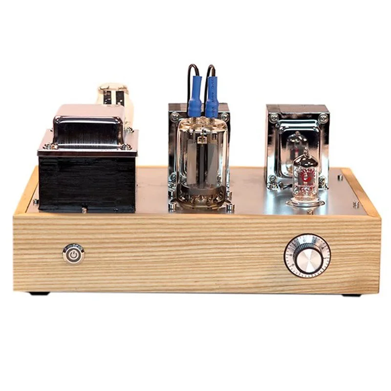 AIYIMA SMSL 12AX7 Push FU19 Tube Amplifier 9W 2.0 5Z4P Rectifier HIFI Vacuum Tube Amplifier Pure Handmade Weld Class A Amp Audio