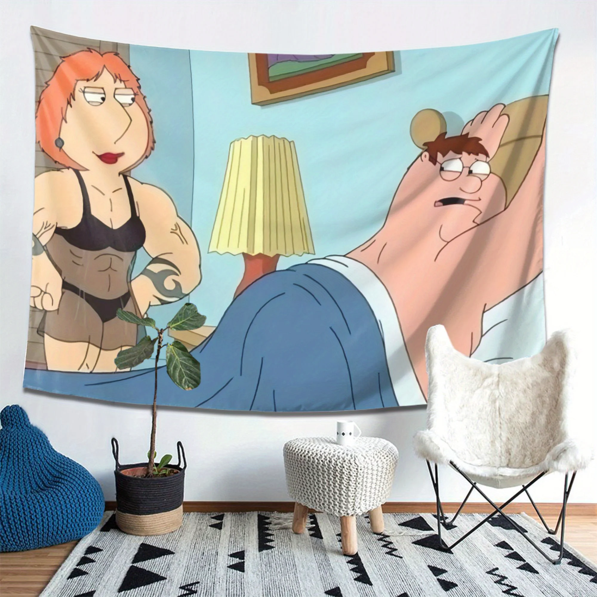 Peter Themed Tapestry for Living Room Bedroom Decor Perfect Gift for Fans Flag Polyester Outdoor Decor Room Aesthetic