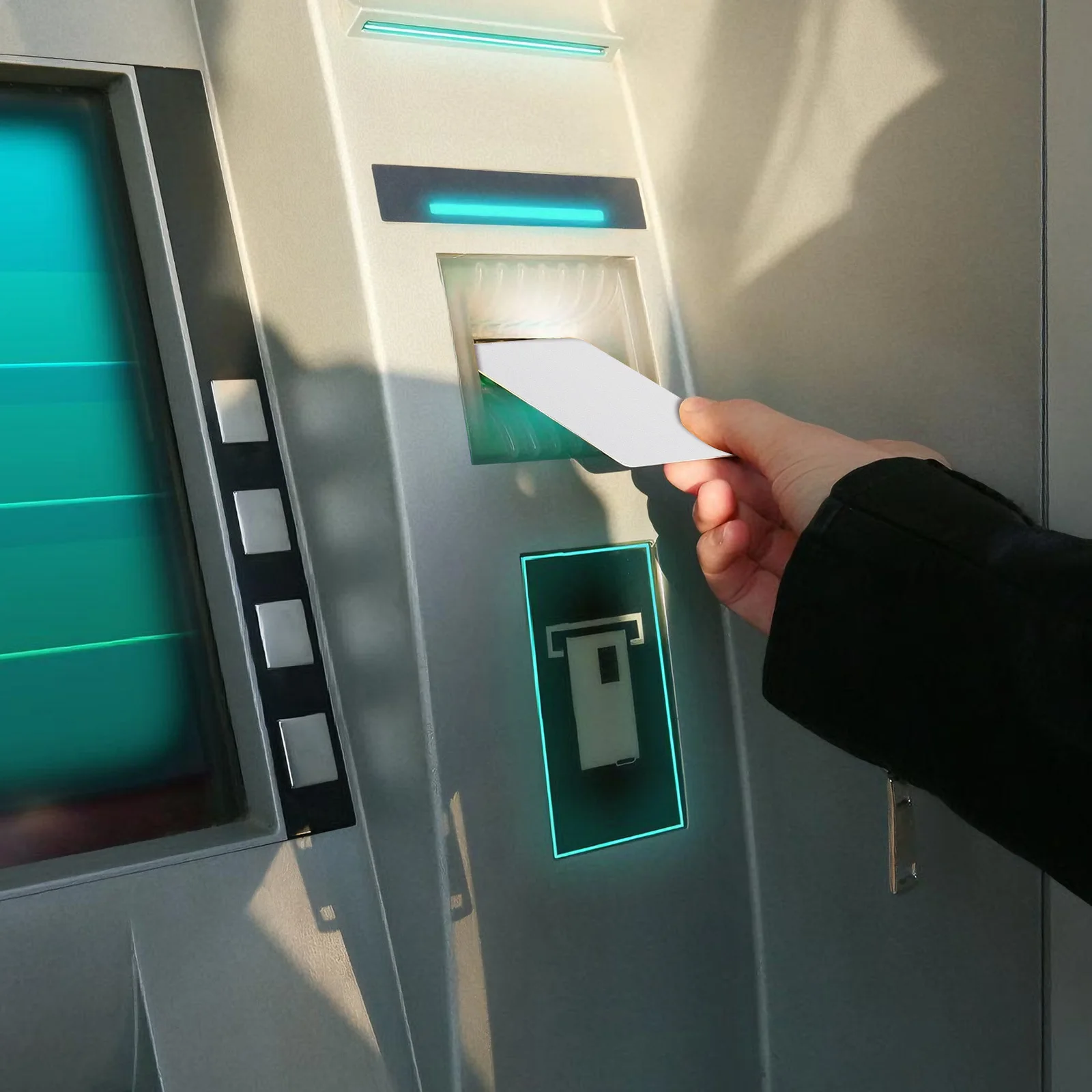 10Pcs Small Cleaning Card for Printer Terminal and Pos Cleaner Reusable Card Reader Maintenance Cleaning Accessory Supply