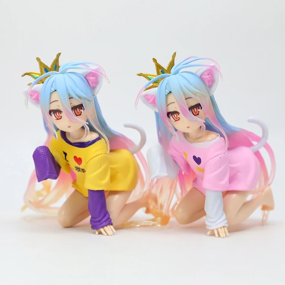 Anime Geen Game Geen Leven: Zero White Figuur Anime PVC Anime Actiefiguren Model Leuke Kamer Collectie Ornament Anime Model Speelgoed Geschenken