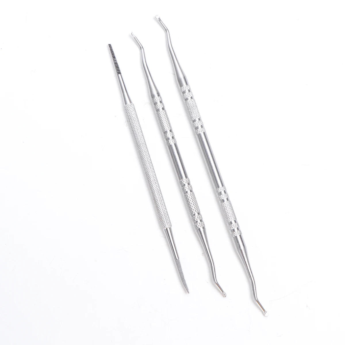 

Nail Cleaner Kit Stainless Steel Cuticle Remover Spoon Lightweight Portable Nail Tools Gift Manicure Set