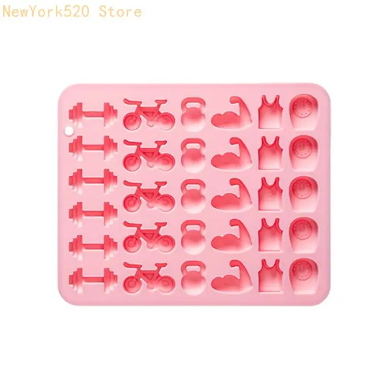 Fitness Silicone Chocolate Molds 11 Cavities Silicone Molds For Baking N84C