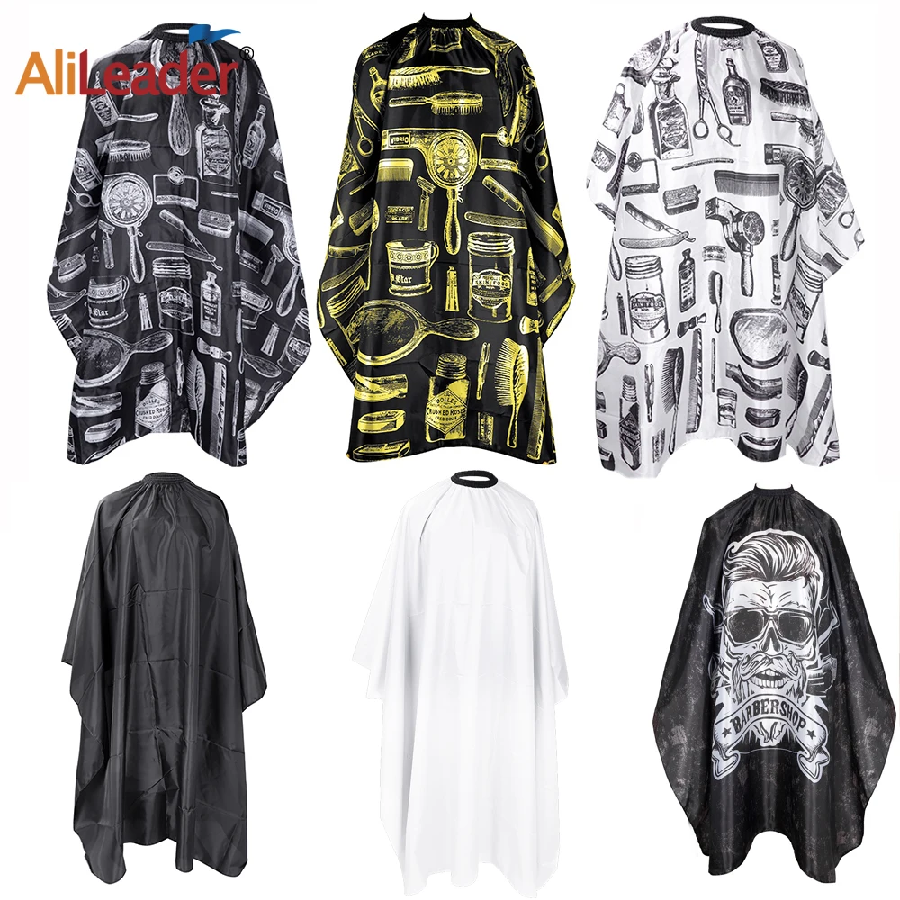 Hairdresser Apron Salon Barber Hair Cutting Cape Antistatic Hairdress Gown Cape Salon Barber Styling Cloth Nylon Hair Apron