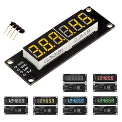 0.36 Inch 4 Bits 6-Digit LED Digital Display Tube Module 5V 7 Segments TM1637 0.36