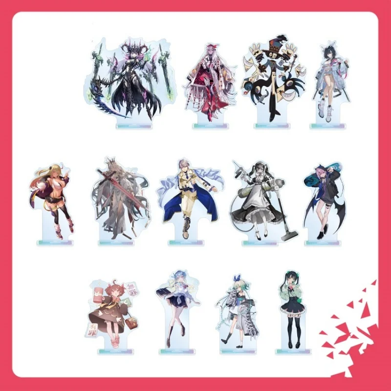 Anime CHUNITHM VERSE Peripheral Almina Flam Ereheim Erde Mea Grandine Acrylic Figure Stand Plate Cosplay Prop Decor Gifts