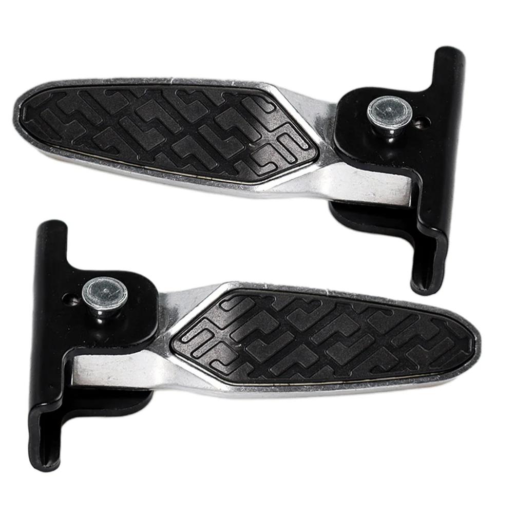 Bike Rear Pedal Metal Foldable Foot Pegs For Electric Bicycle Motorcycle Scooter Peg Pedal Platform Front Footrest Folding Pedal