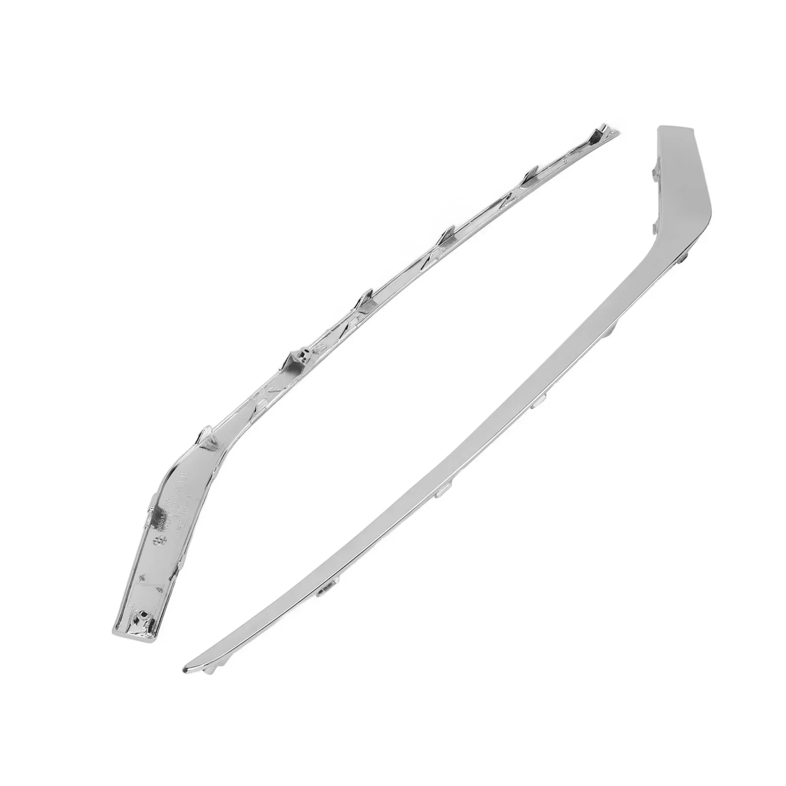 Left Right Front Bumper Lower Fog Trim Molding 86551‑E6700 Chrome Lower Trim Molding Step Pad For Hyundai Sonata 2018 2019