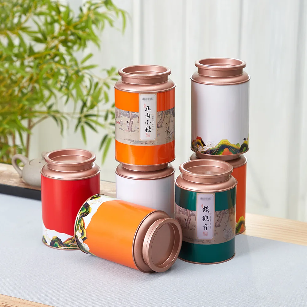 250g Ginseng Tea Set Vacuum  Taiwan Ginseng Oolong Tea Compressed Not Tea Can