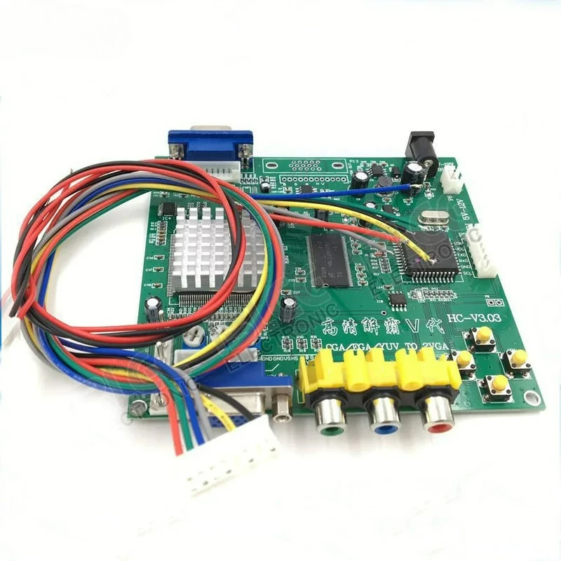 Jamma Low Res to High Res Converter Card HD 5th Gen Arcade Game Machine Accessories for Amusement Park