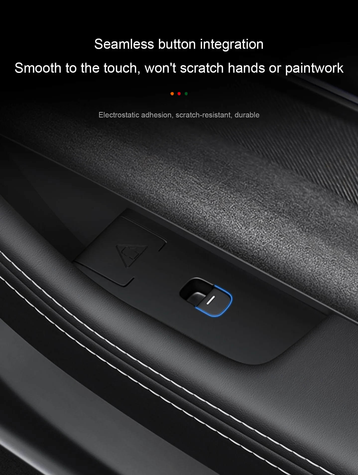 ل تسلا نموذج Y العرعر 2025 الزجاج رفع لوحة حصيرة نافذة زر الإطار واقية سيليكون نافذة رفع لوحة ملحق الكسوة