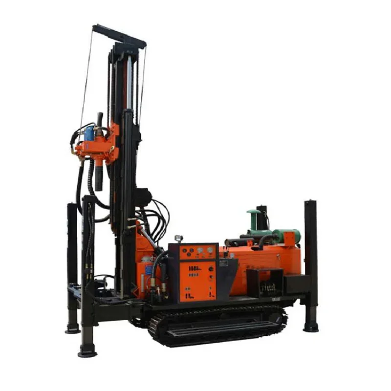 High Pressure Pneumatic Drilling Rig Machine Mutifunctional Water Well 180 Meter Drill Rig for Water Wells Digging Drill Rig